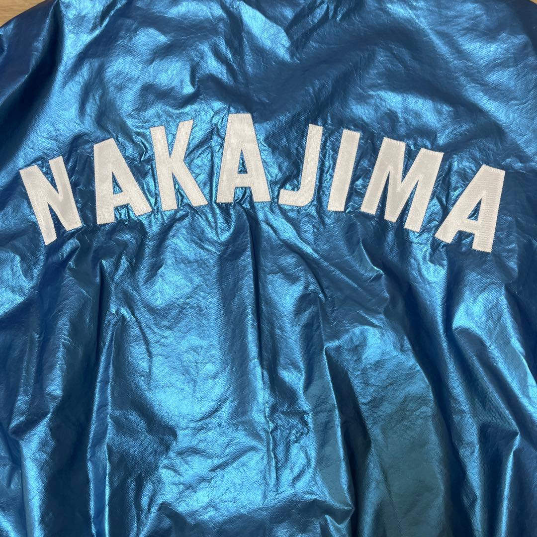 埼玉西武ライオンズ　中嶋聡　実使用　グラウンドコート　ジャンパー