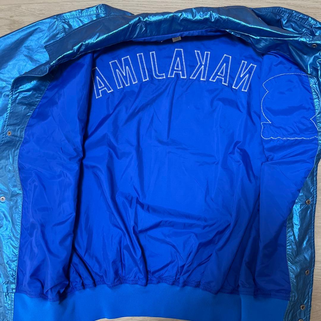 埼玉西武ライオンズ　中嶋聡　実使用　グラウンドコート　ジャンパー