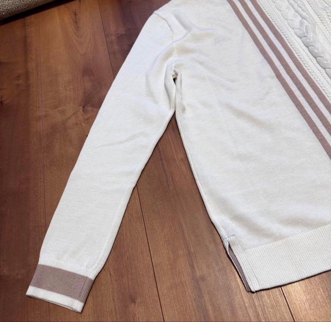 長袖セーター　ニットスカート　サイズM セットアップ　ゴルフウェア　秋冬　ウール