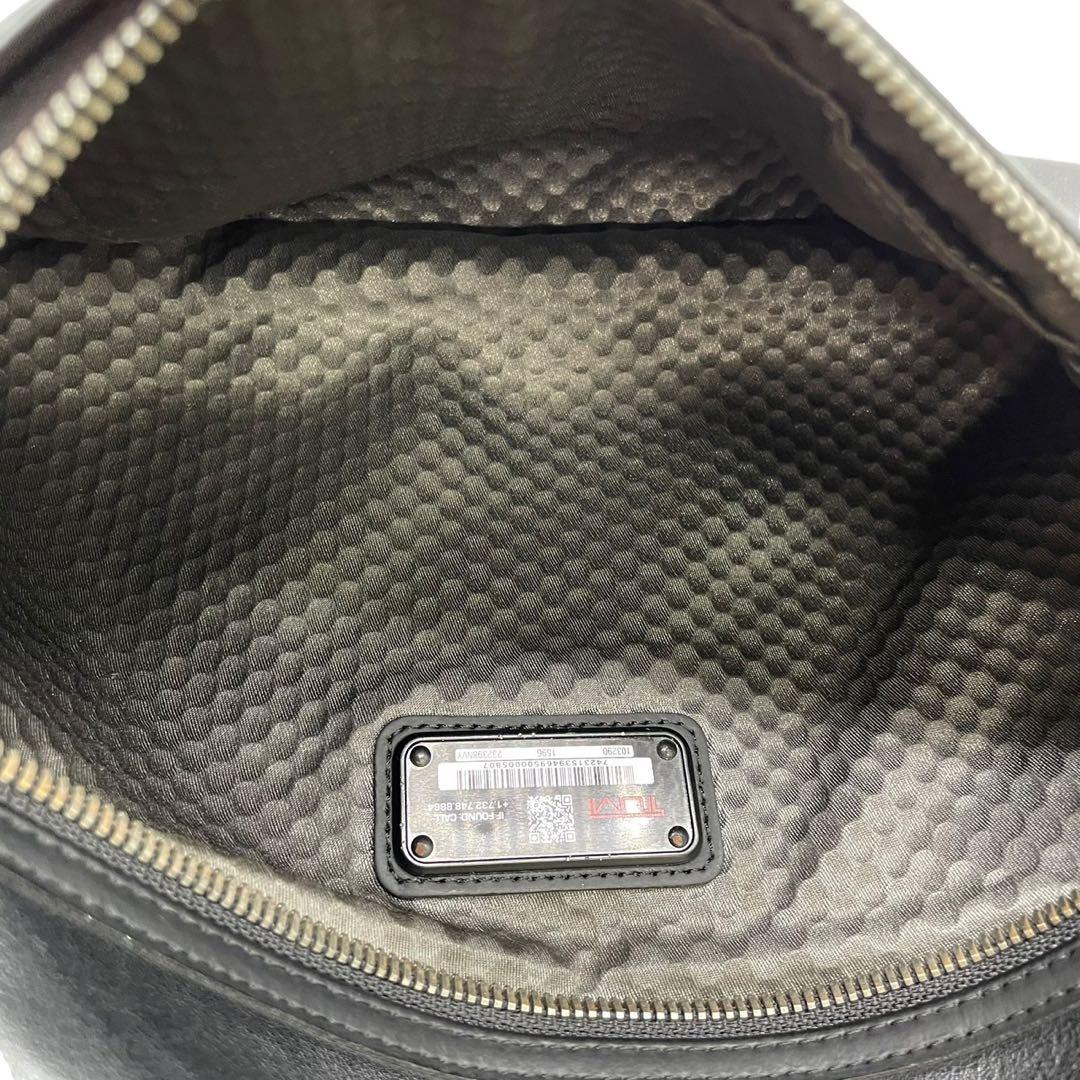 美品　トゥミ　3way ビジネスバッグ　ブラボー　マウンテン　レザー　ネイビー