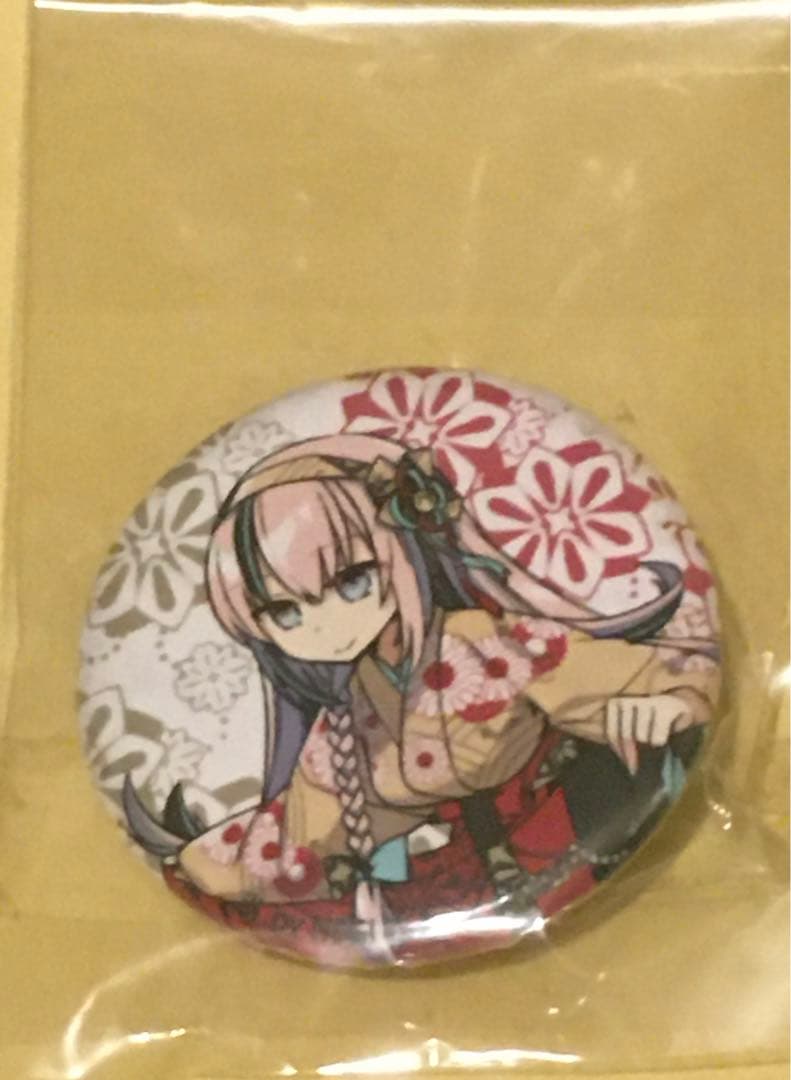 巡音ルカ 缶バッジ 初音ミク