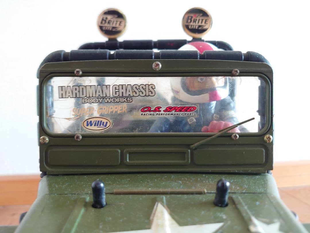 タミヤ　ワイルドウイリー　ボディ　シャーシ　サーボ　モーター　セット　ラジコン