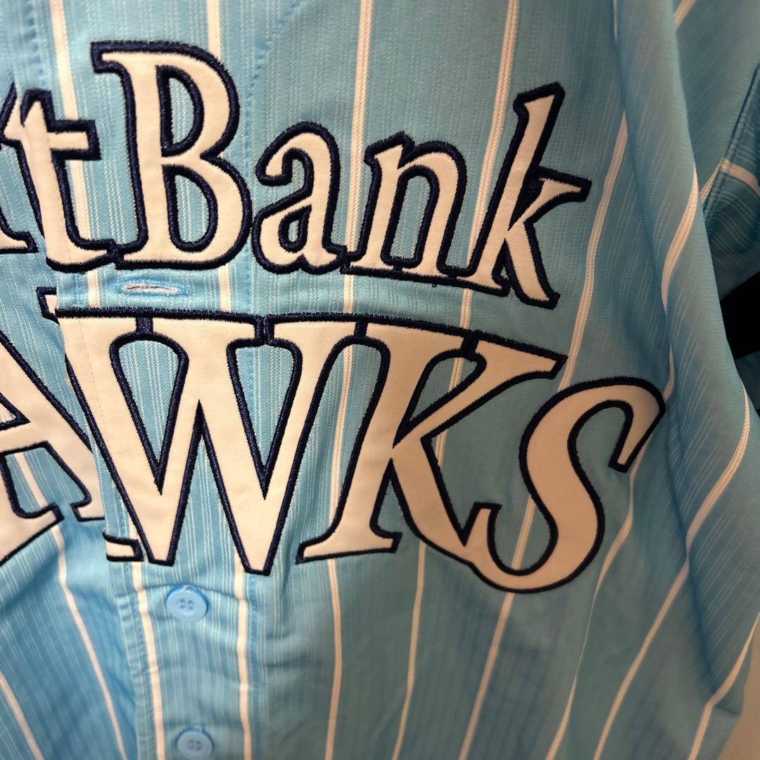 【新品】福岡ソフトバンクホークス　#6 今宮健太選手　刺繍 ユニホーム　M