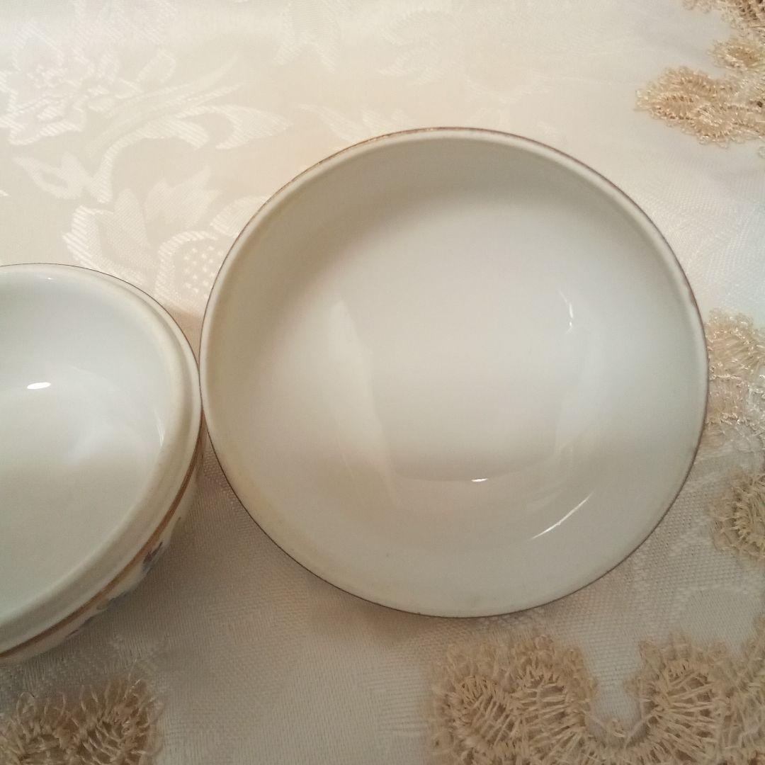 ヘレンド小物入れ　わすれな草　マスターペインターサイン入り