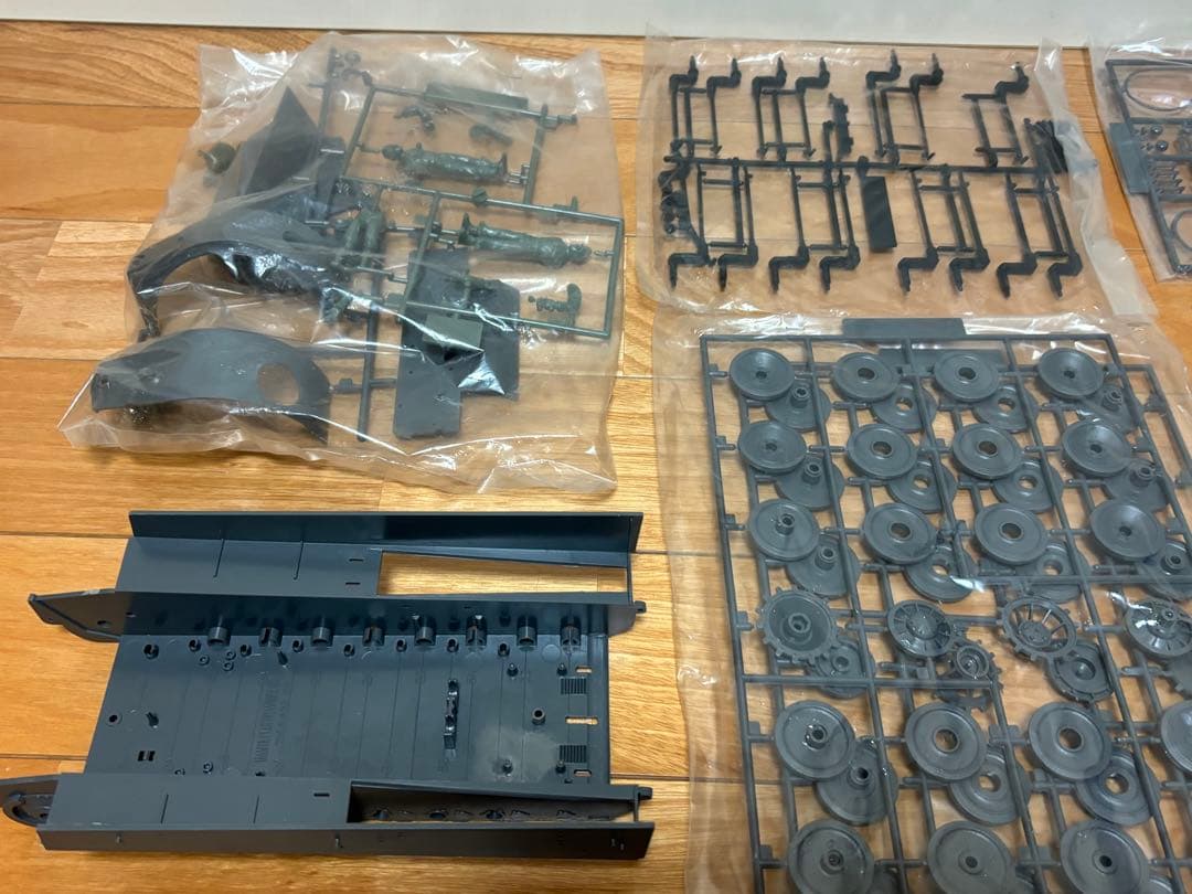 当時物 小鹿タミヤ 1/25 ドイツ陸軍重戦車 タイガーI型 リモコンタンク