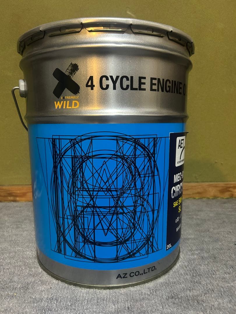 AET MEC-017 4サイクルエンジンオイル 20L エーゼット　5w-30