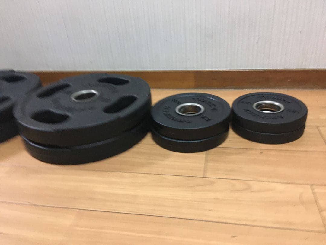 American Barbell アメリカンバーベル 計97.5kg穴径50mm