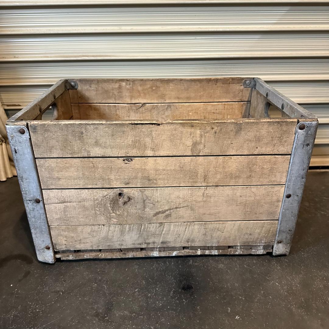 PRODUCERS SPRINGFIELED.ILL ヴィンテージ木箱