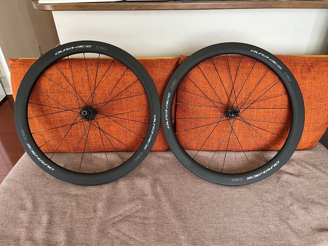 ポ*ク様 最終価格。デュラエース WH-R9270-C50-TU ホイールセット