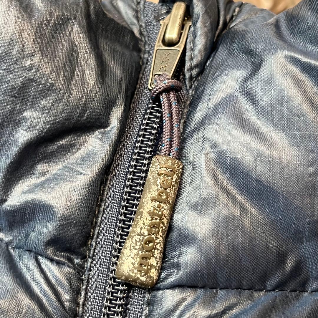 montbell U.L.ダウンインナージップジャケット ブルー XL