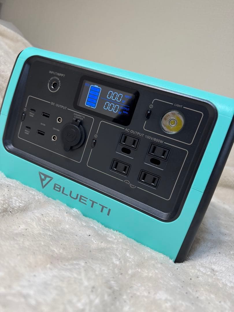 BLUETTI ポータブル電源 EB70S ミントグリーン