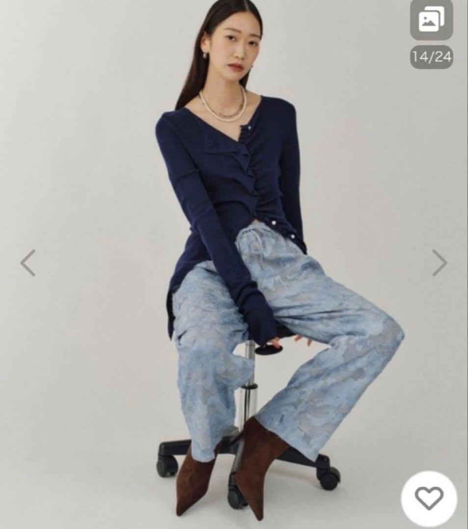 新品未使用　タグ付き　yae ヤエ　ニット　フリル　everyday