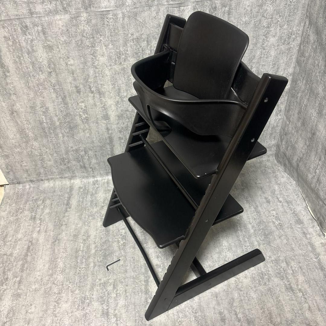 【美品】 現行モデル　シリアル6 ストッケ　トリップトラップ　ベビーセット付き