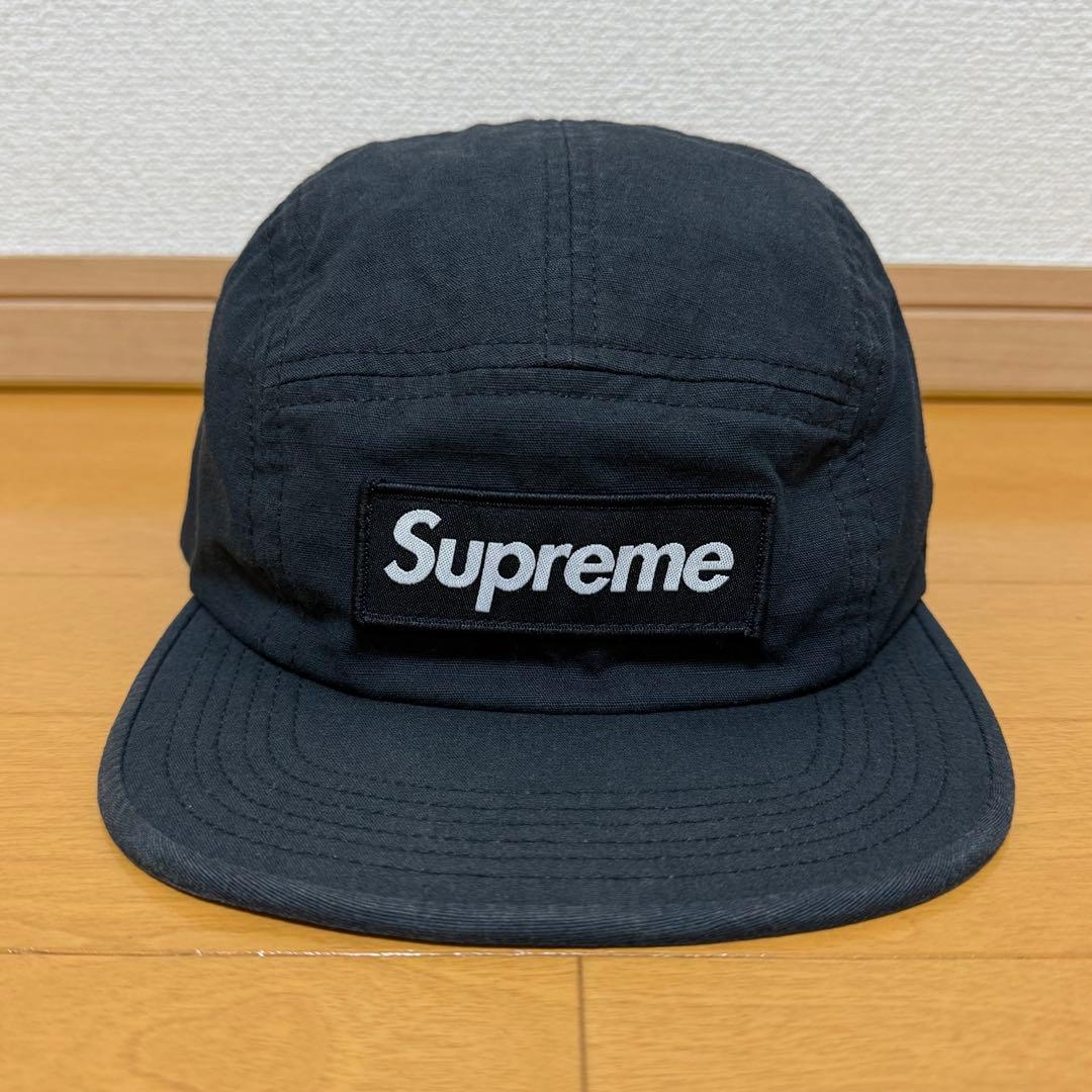Supreme Ripstop Camp Cap ブラック 15ss