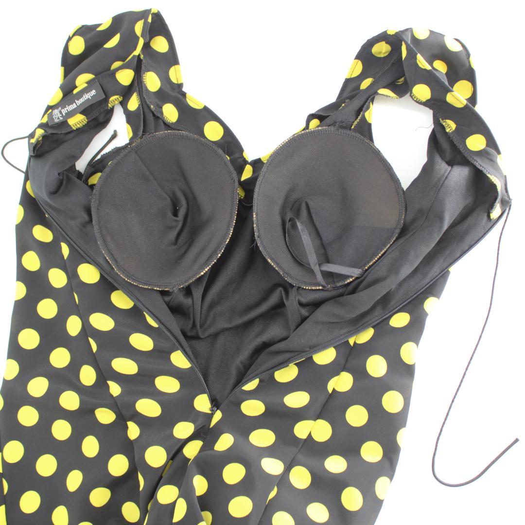 【美品 フラメンコ衣装】イエロー＆ブラック prima boutique ドレス