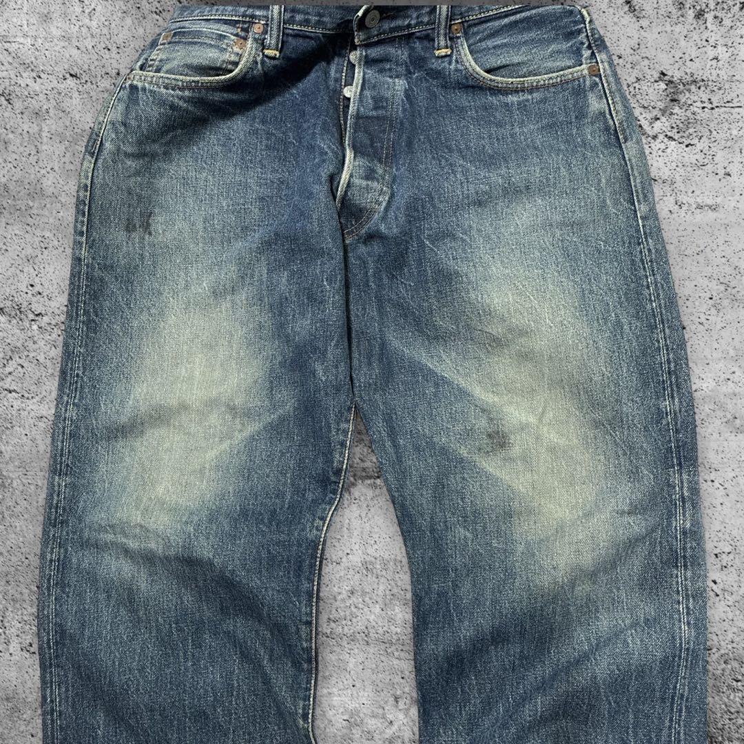 【ビッグカモメ】EVISU フェードデニム 日本製