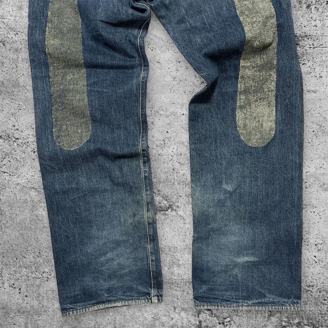 【ビッグカモメ】EVISU フェードデニム 日本製