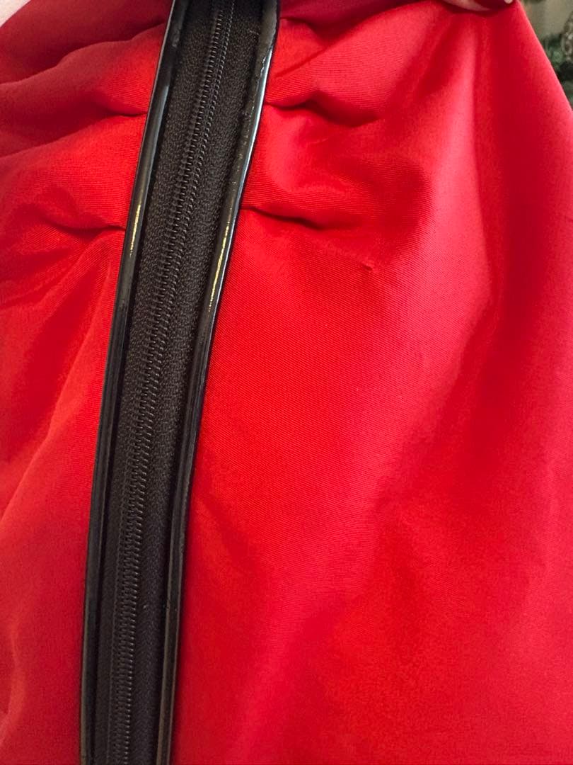 noisynoisy ゴルフキャディバッグ 赤 ノイジーノイジー　　キャスター付