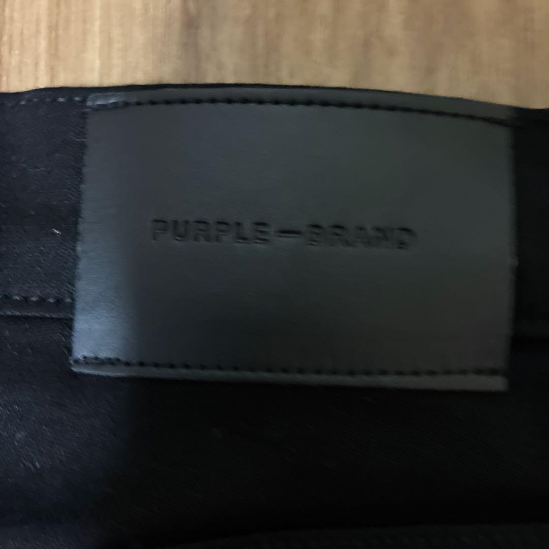 PURPLE BRAND スキニーデニム ブラック サイズ28