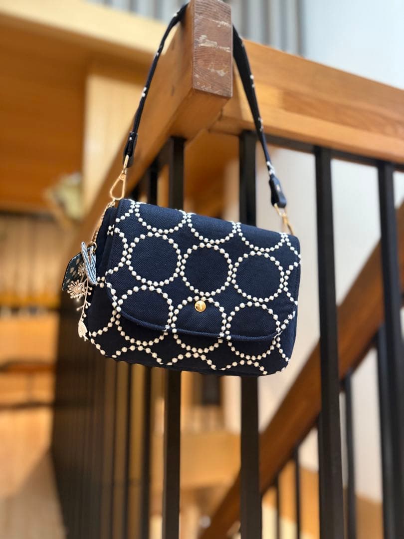 ミナペルホネン△ハンドメイド△ミディアムパン　肩ショルダー