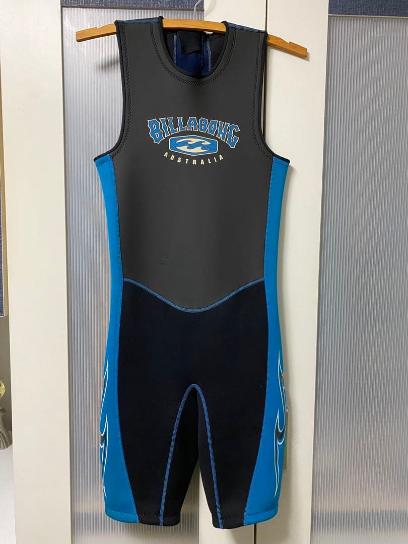 Billabong ショートジョン ブラック/ブルー