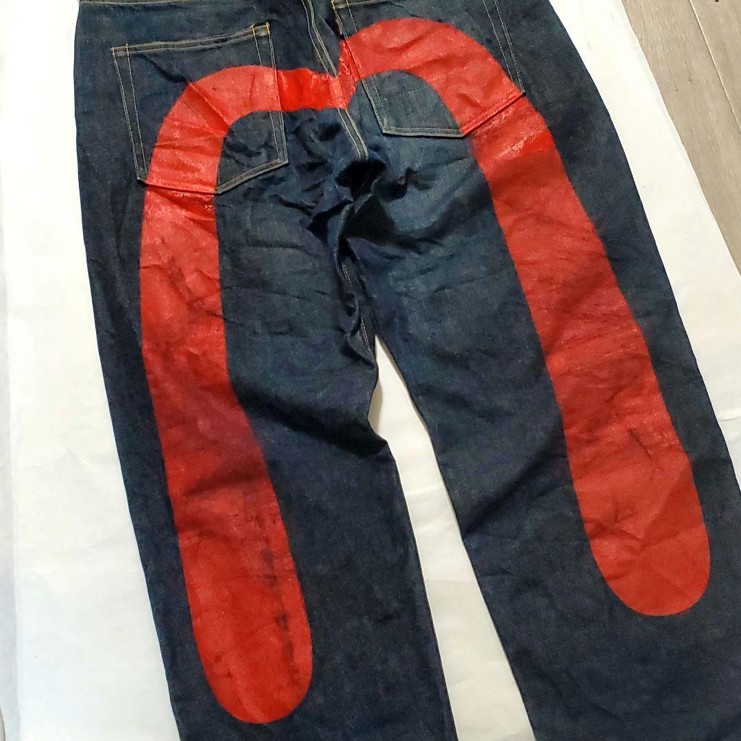 EVISU No.2 Lot.2004 ビッグカモメ 赤 W38×35