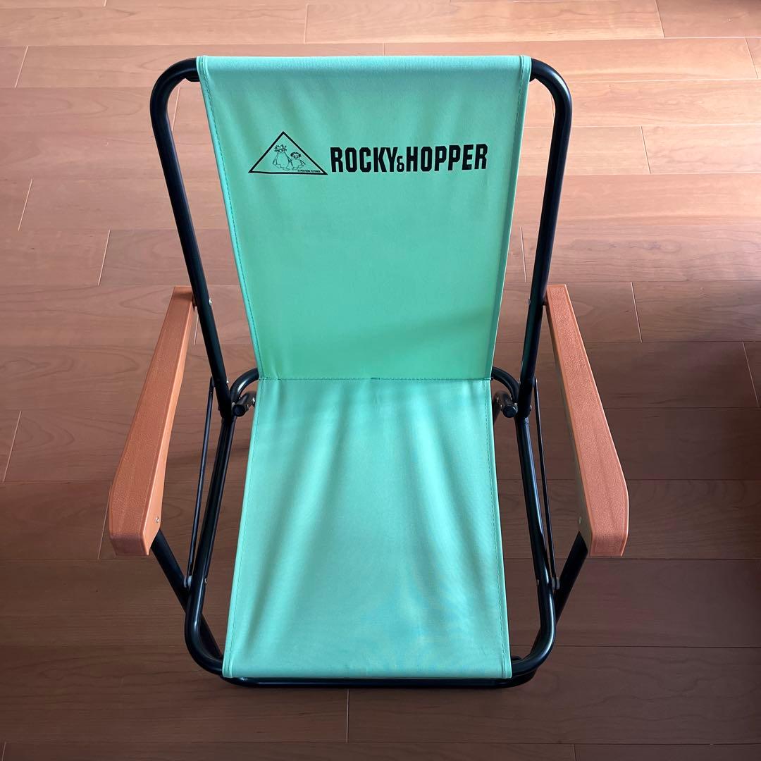 【ROCKY HOPPER】折りたたみアウトドアチェア ミントグリーン 4脚