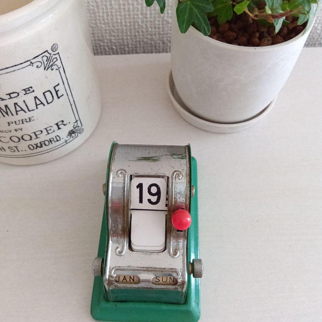 アンティーク　卓上カレンダー　ジャンク　レア