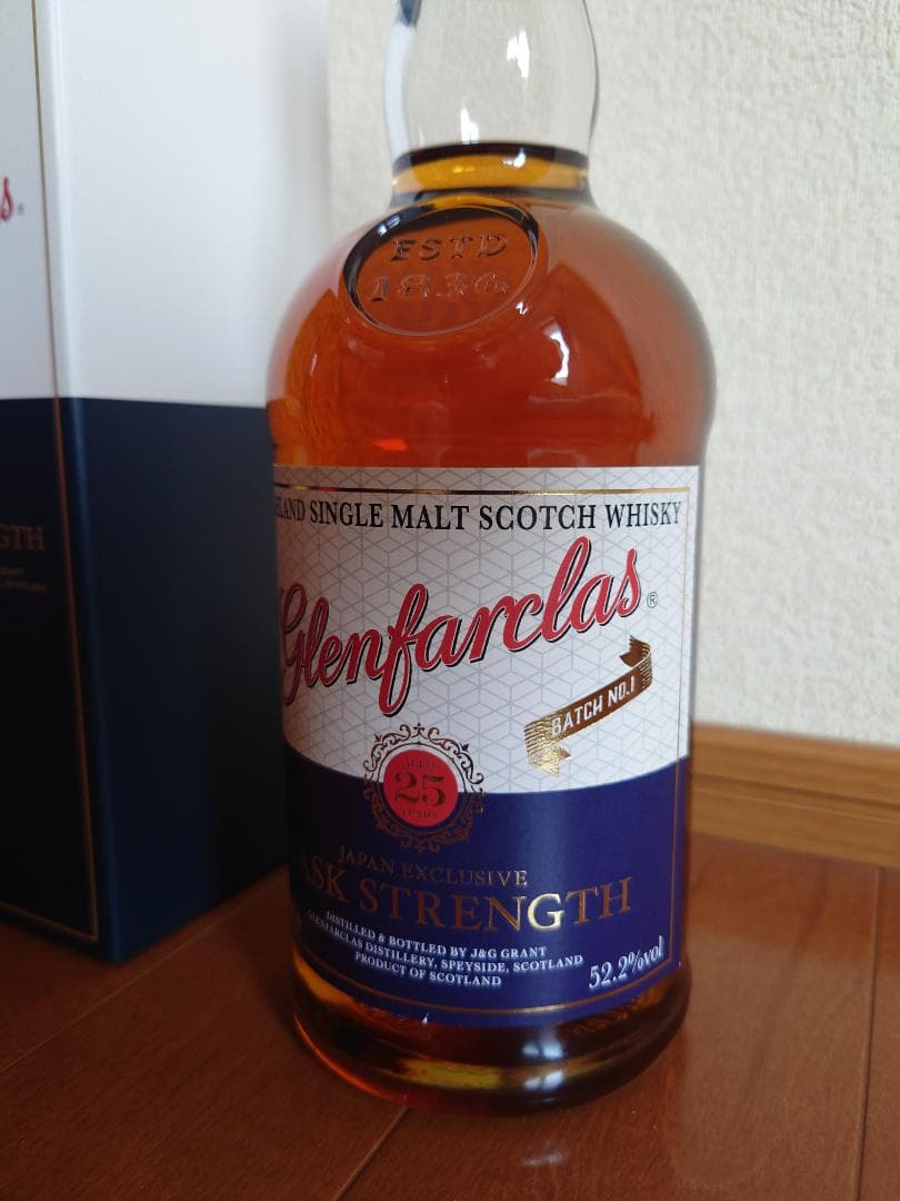 グレンファークラス25年 カスクストレングス バッチ1