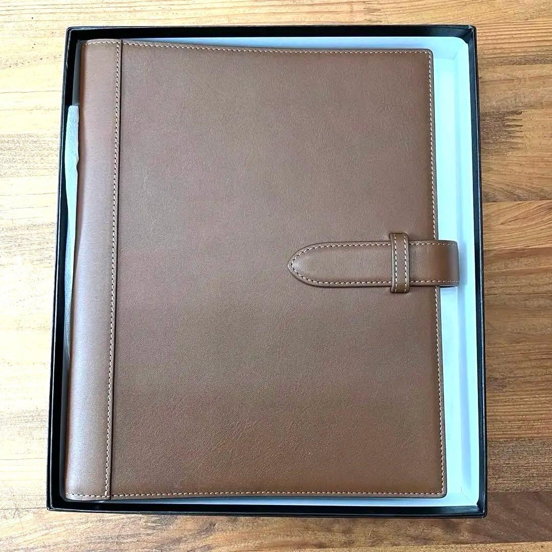 新品未使用Giuris maruman×SOMES 本革バインダーノート B5