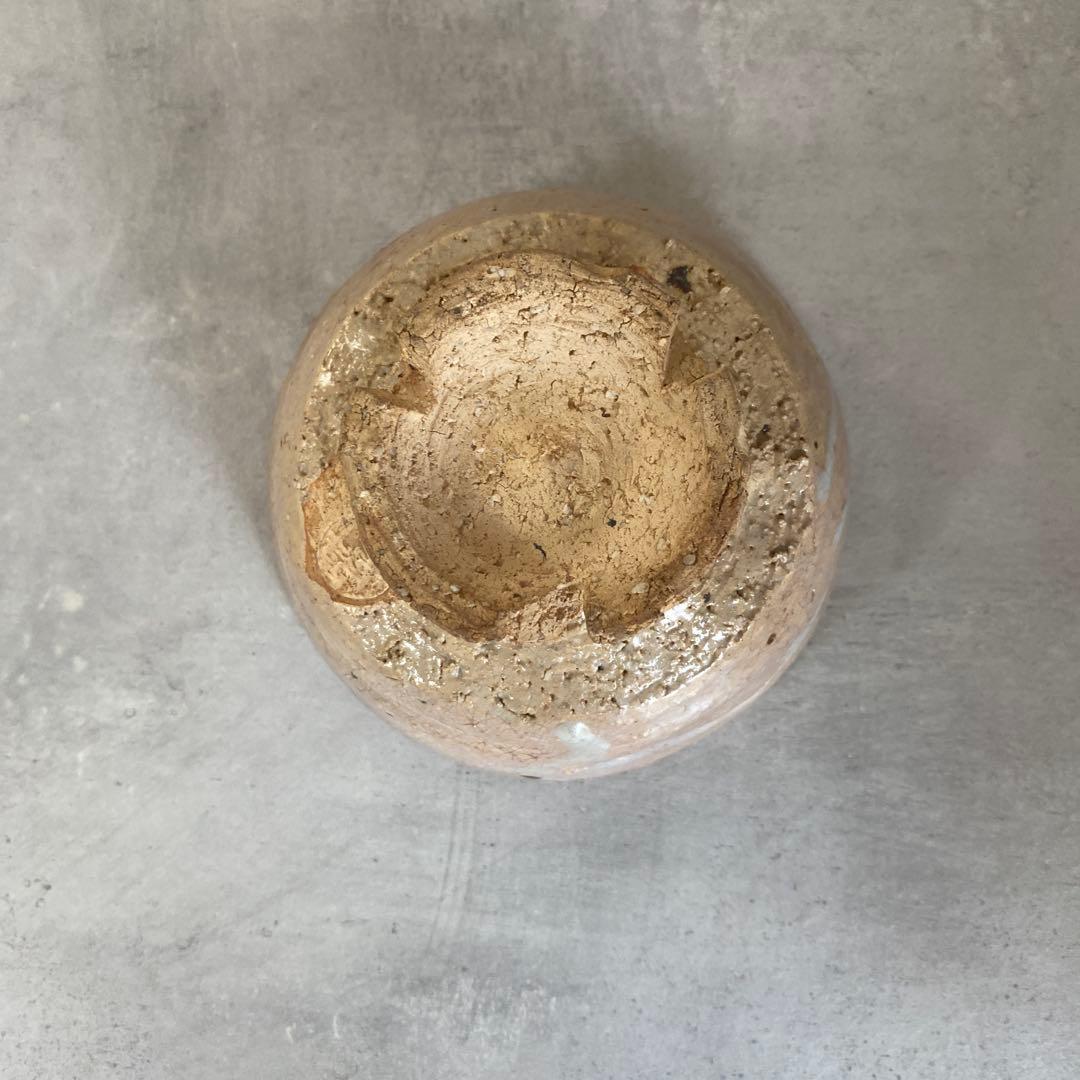 11代坂高麗左衛門 萩焼茶碗 韓峯 共箱難あり 茶道具