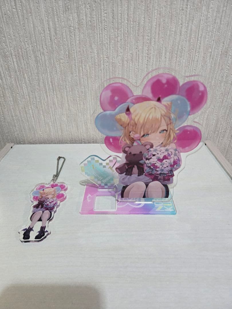 ぶいすぽっ！　胡桃のあ　1周年記念　アクスタ・アクキーセット