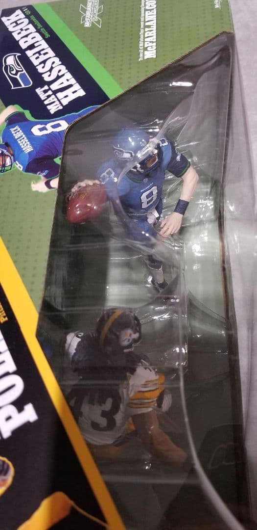 【レア　未開封】NFLマクファーレン　2pack　★ハッセルベックvsポラマル★