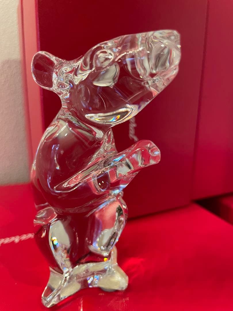 (美品)Baccarat バカラ 干支2020年 ねずみ クリスタル