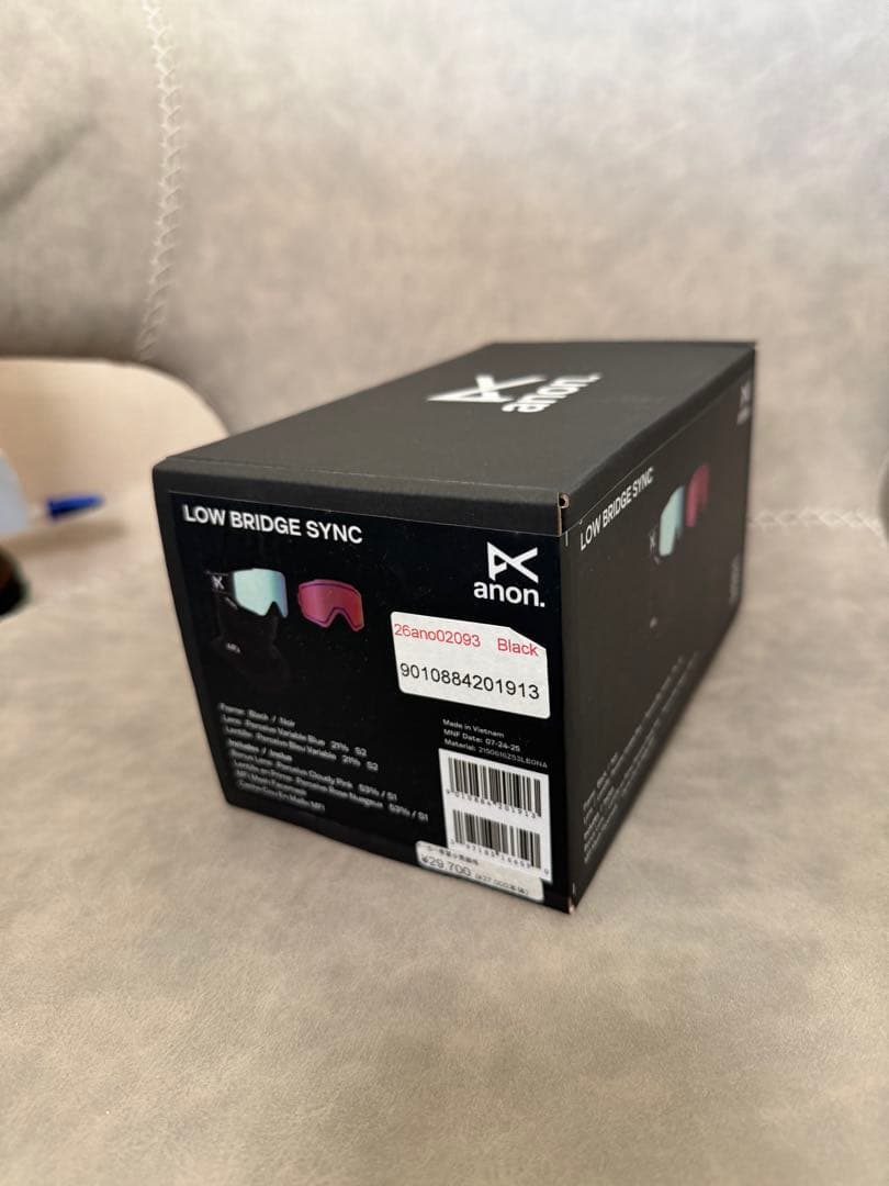 anon ゴーグル Burton SYNC MFIマスク ボーナスレンズ付き