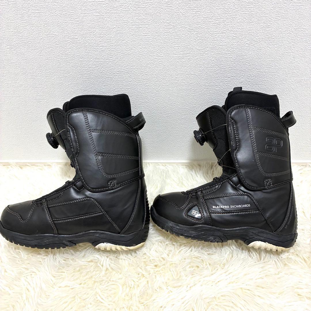 【美品】BLACKPRO BOA スノーボードブーツ 26cm バッグ付
