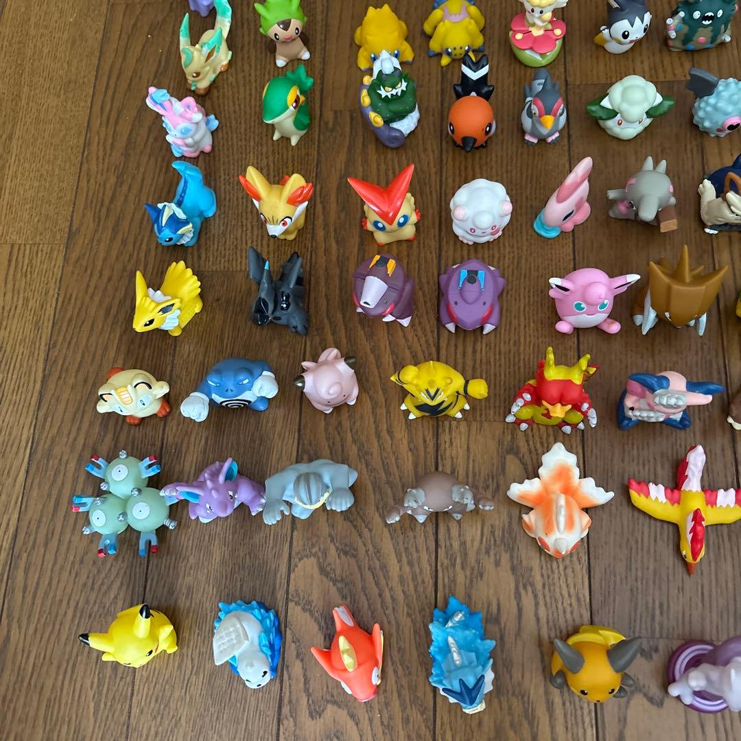 ポケモンキッズ　クリア　指人形　ポケモン　フィギュア　初代　リザードン