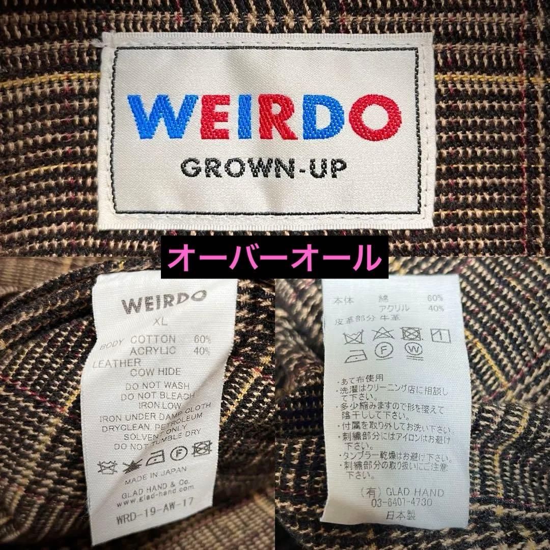 weirdo ジャケット オーバーオール グラッドハンド ギャングスタービル