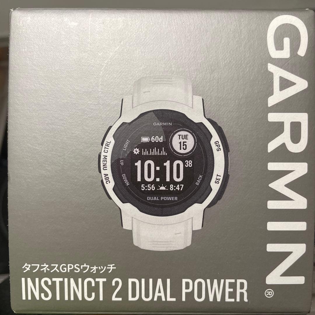 【ほぼ未使用】GARMIN INSTINCT 2 DUAL POWER