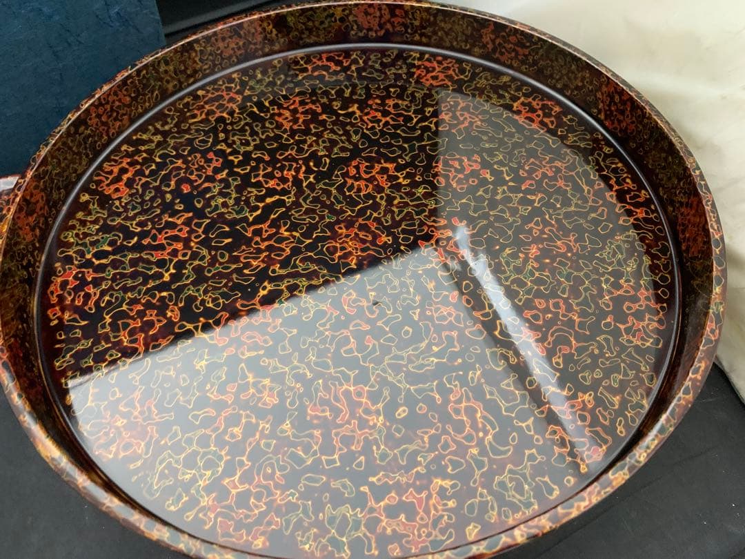 新品未使用 津軽塗 天然木伝統工芸品 茶道具セット 茶びつ茶托茶筒茶匙急須台