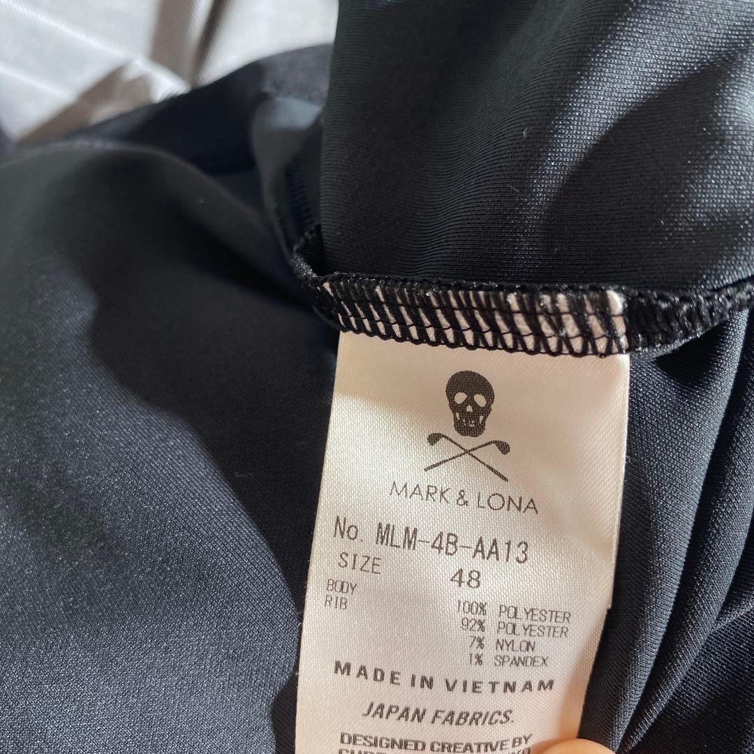 MARK&LONA ポロシャツ ブラック