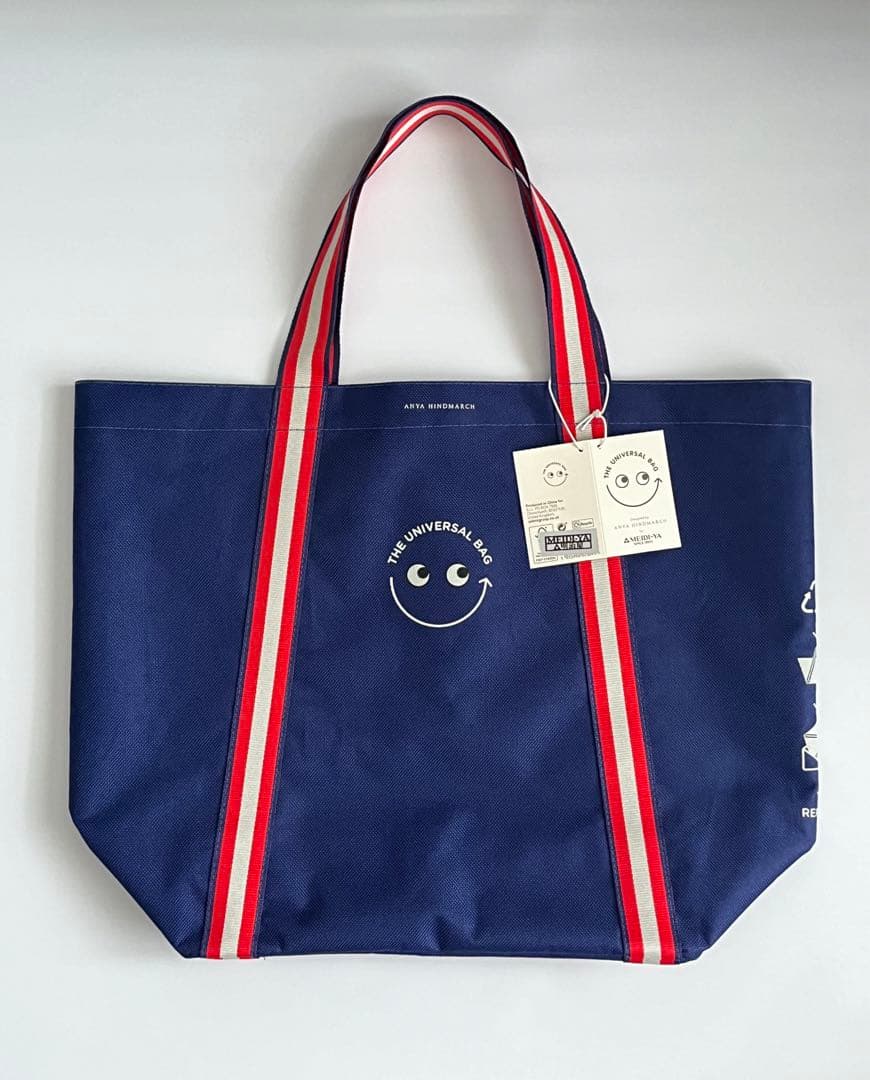 アニヤハインドマーチ 明治屋 ユニバーサルバッグ ビッグ＆ミニサイズ 2点セット