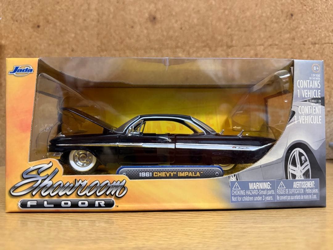 【廃番】1961 Chevy Impala ブラック　Jada 1/24
