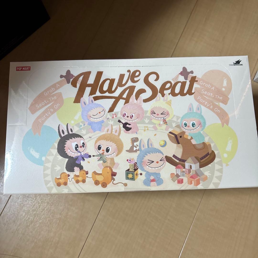 ラブブ ハブアシート labubu have a seat アソート シュリンク