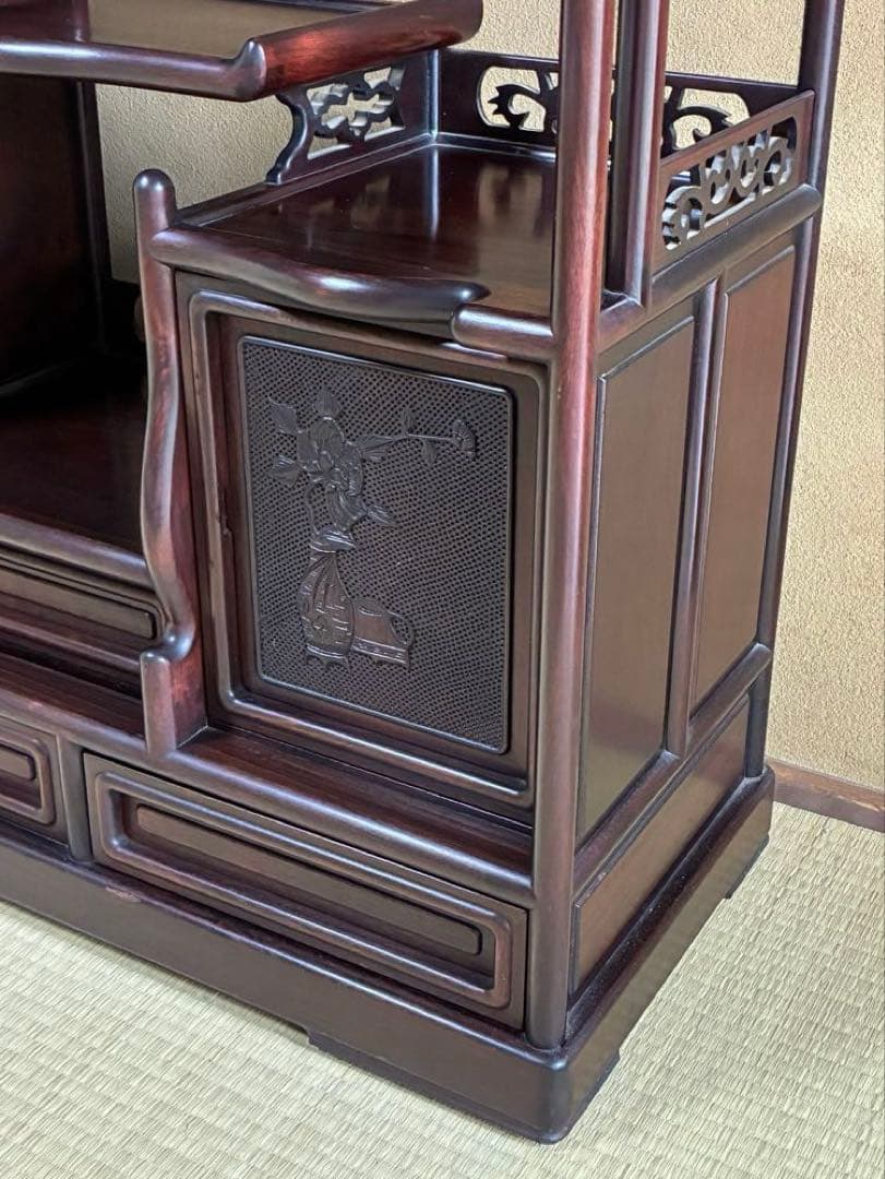 飾り棚、茶箪笥、アンティーク