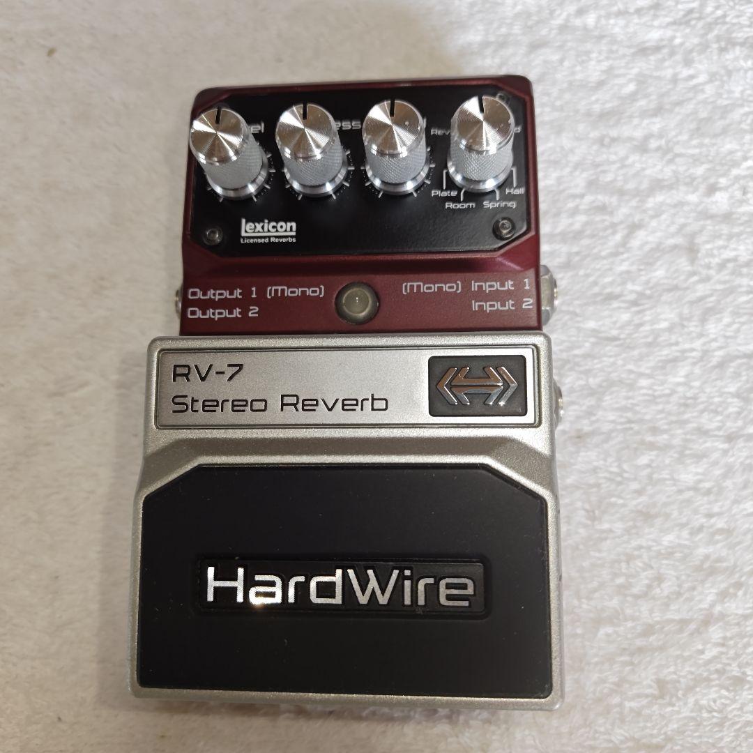 ギター HardWire RV-7 STEREO REVERB