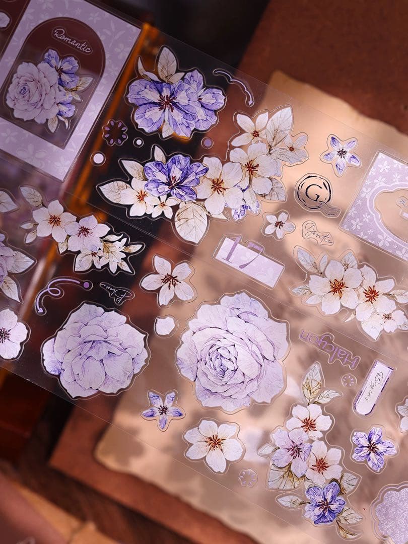 ⭐️SALE⭐️小白家文創《蔷薇诗》海外マスキングテープ マステ 【2759】