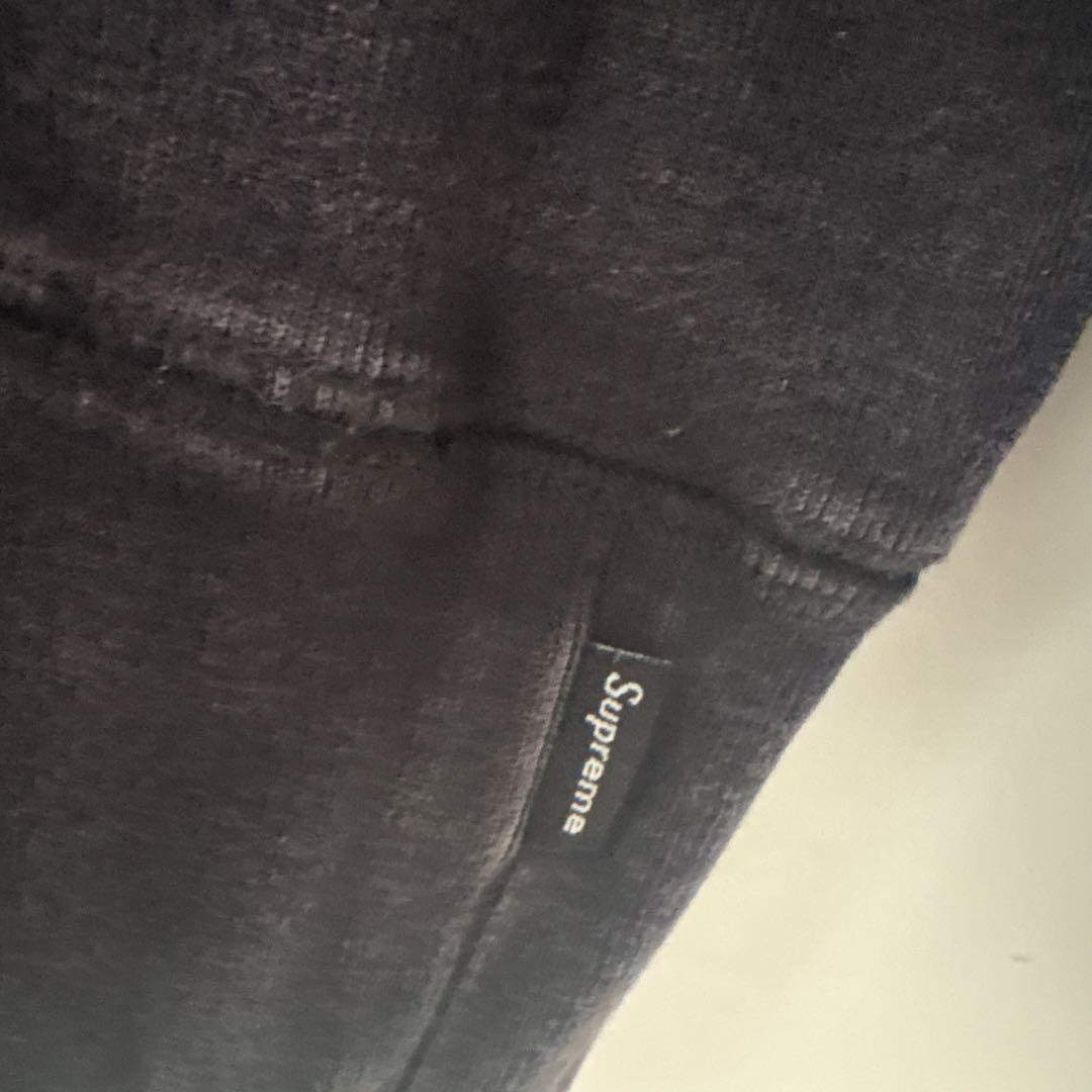 supreme washed box logo XL ブラック