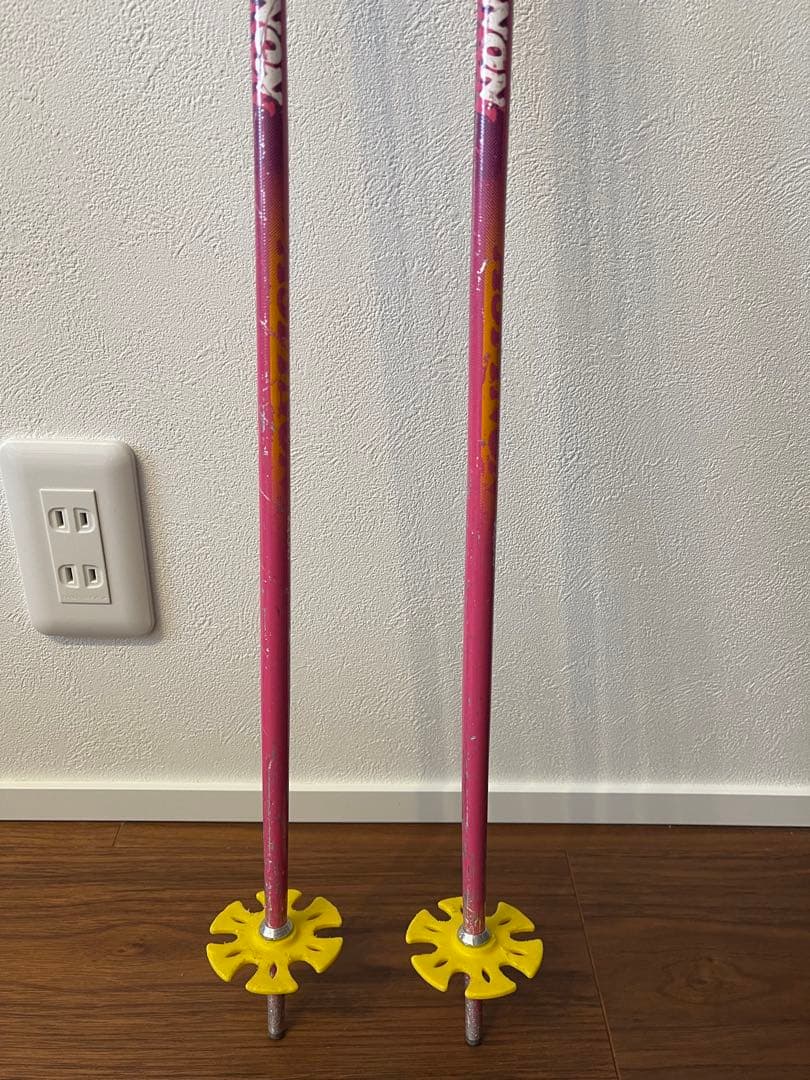 KAZAMA 子供用　スキー板 86cm ブーツ 19cm ストック ジュニア用