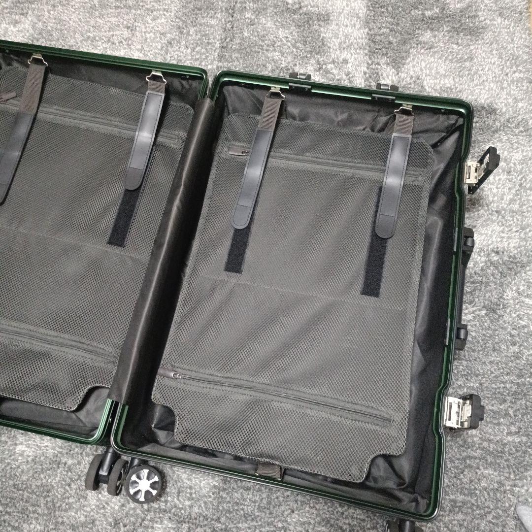 Kroeus (クロース) キャリーケース ダブルキャスター グリーン系